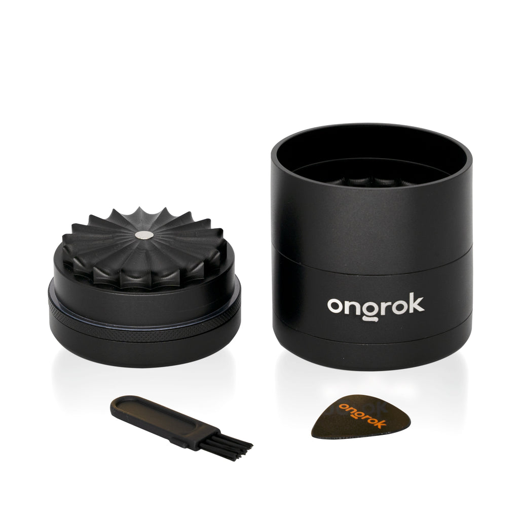 Ongrok 5-Piece Toothless Grinder with Storage