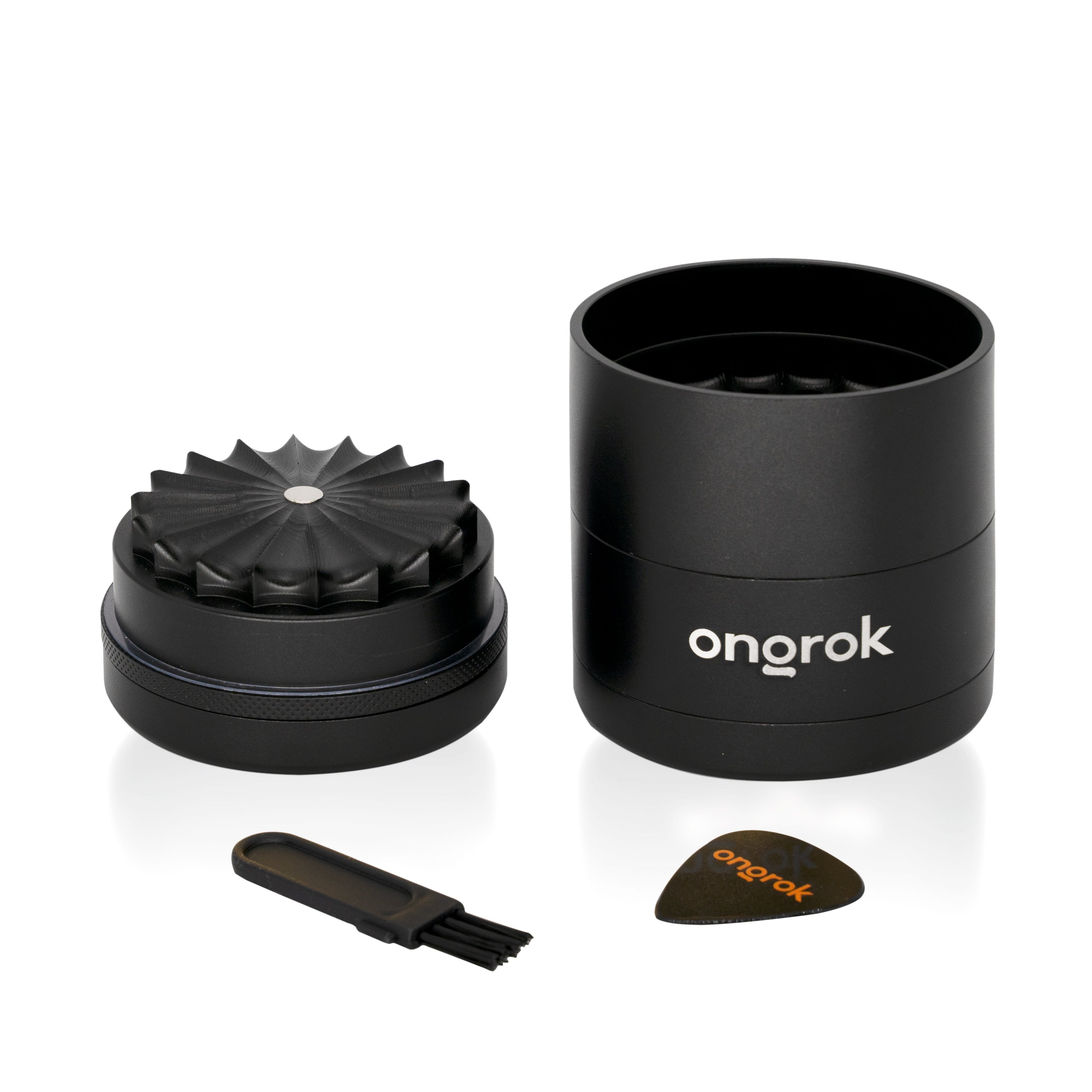 Ongrok 5-Piece Toothless Grinder with Storage